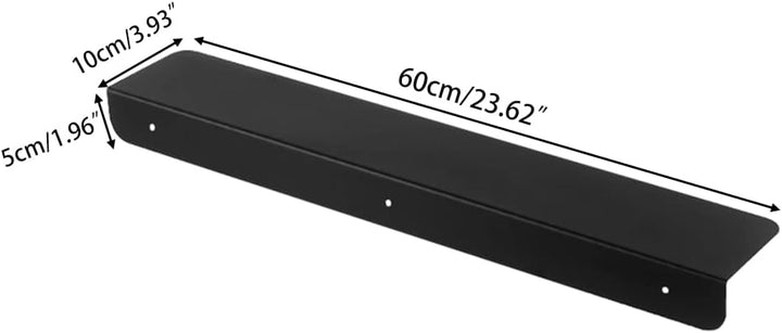 BAOYOUNI Metall Spaltabdeckung 60 cm Langer Spaltfüller Gap Cover Regalböden Trennwände Schmaler Lüc