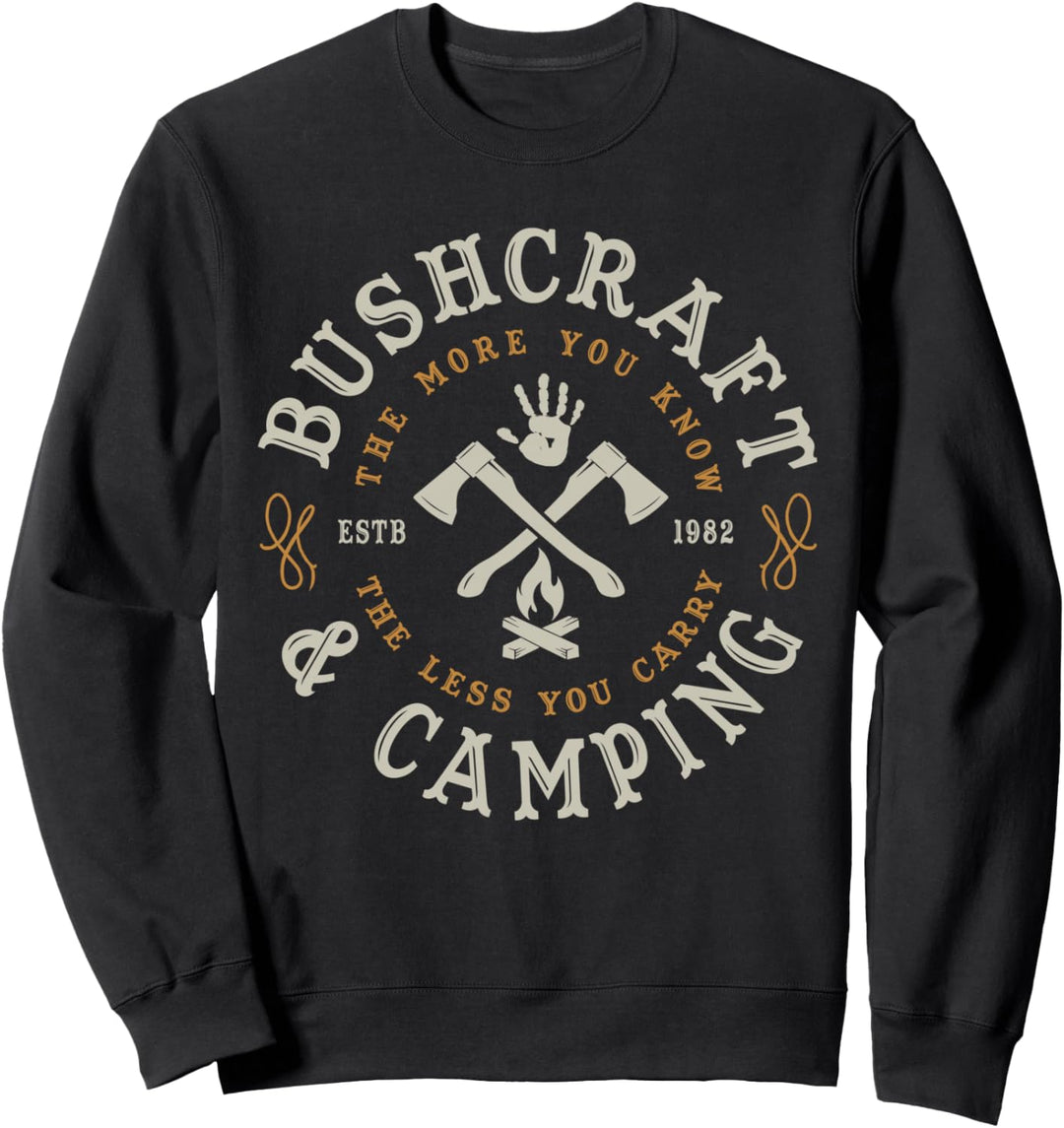 CAMPING BUSHCRAFT SURVIVAL GESCHENKE & SHIRTS CO. Sweatshirt