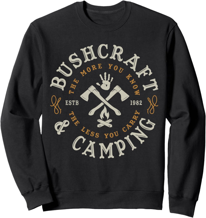 CAMPING BUSHCRAFT SURVIVAL GESCHENKE & SHIRTS CO. Sweatshirt