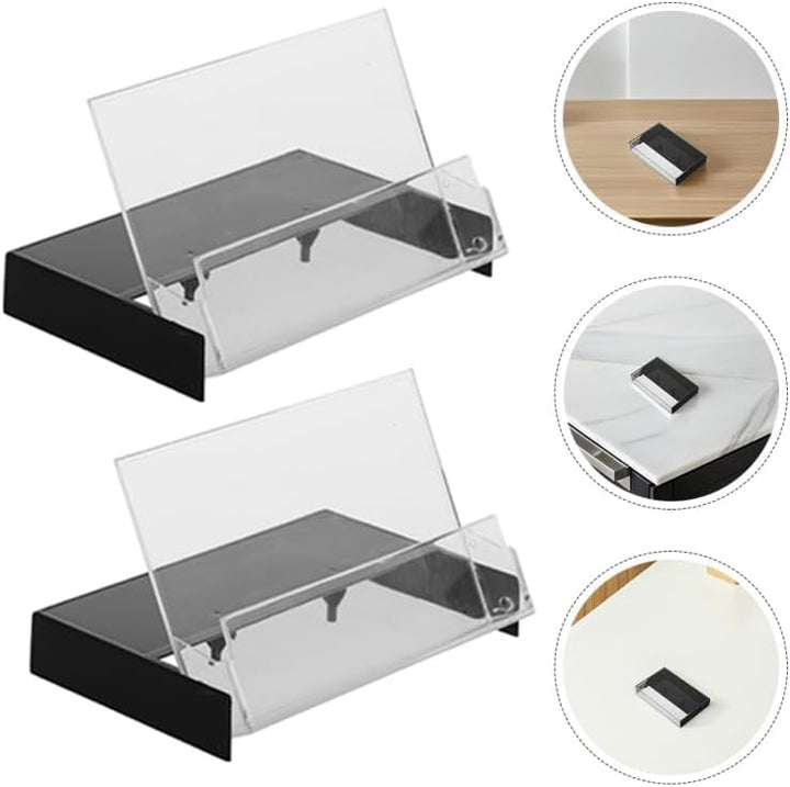 Supvox 20stücke Transparent Kassettendeckel Fall Audio Aufnahme Kassette Hülle Leer Lagerung Halter