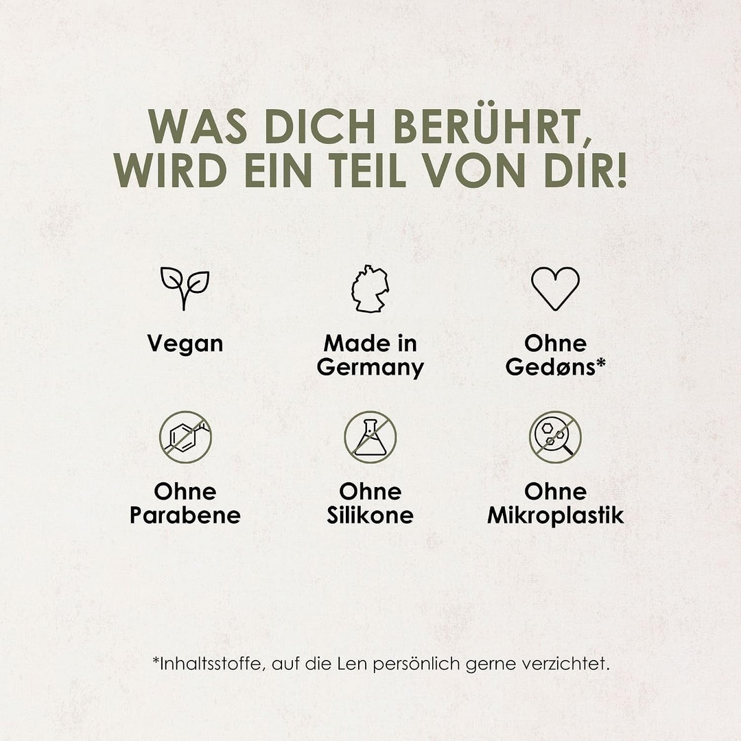 Jean &amp; Len Handseife Rosemary &amp; Ginger, Rückfettende Wirkung, Ohne Parabene &amp; Silikone, Nachfüllkani