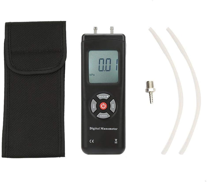 Differenzdruck Messgerät Grosses LCD Digital Manometer TL100 Handheld Multifunktionales Differenzdru