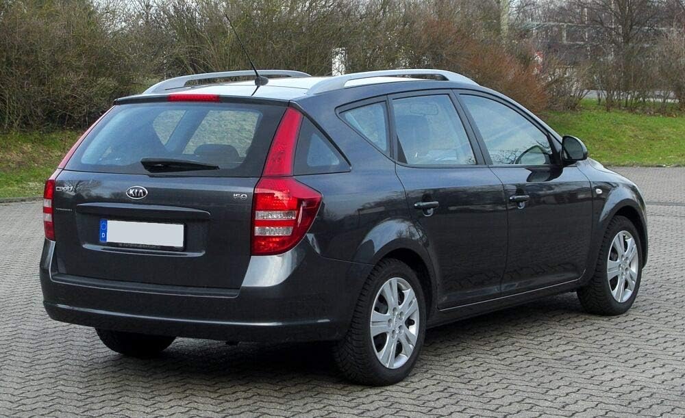 SCOUTT Kofferraumwanne passend für Kia Ceed SW Kombi 2007-2011, 3D TPE Allwetter mit hohem Rand Geri