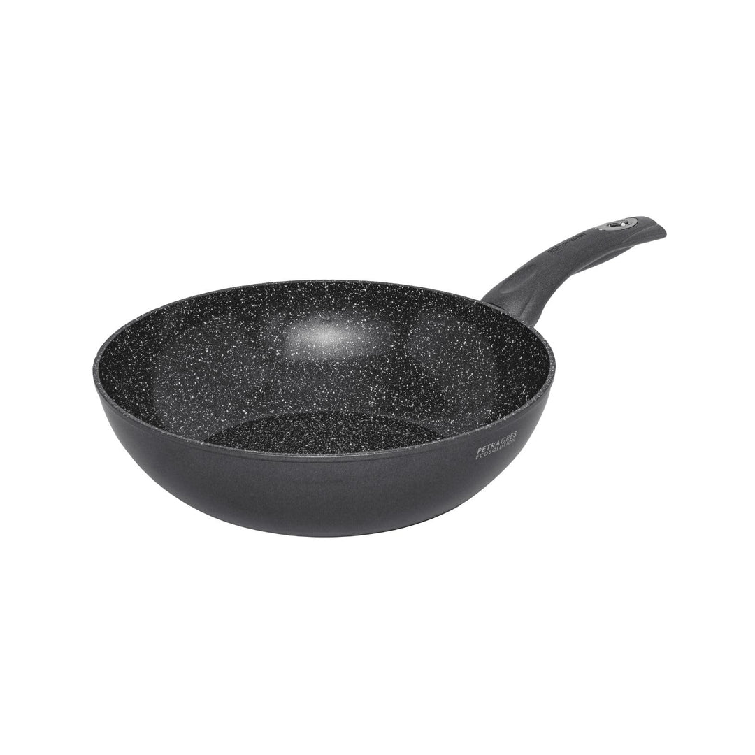Aeternum Petragres Ecosolution Wok-Pfanne, antihaftbeschichtet, auch Induktion, 28 cm