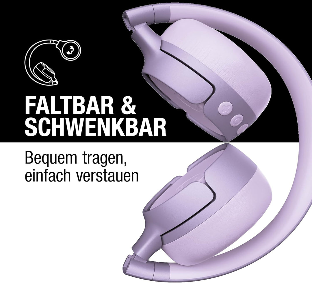 Fresh 'n Rebel Code Fuse, Bluetooth-Kopfhörer on-Ear, kabellos, 30 Stunden Spielzeit, mit Mikrofon u