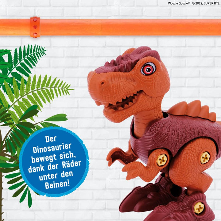 Lisciani - WOOZLE GOOZLE - T-Rex Dinosaurier - Bauspiel Für Kinder ab 6 Jahren - Dinosaurier Spielze