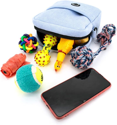 COOWONE Hundeleckerli-Tasche Hundespaziergangstasche für Leckerlis, Knabbereien, Spielzeug, Weiche C