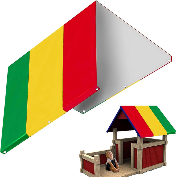 Spielplatz -Baldachin, Spielplatzersatzplanung - Swingset Dach Baldachin Ersatz | 132x226cm/51.97x88