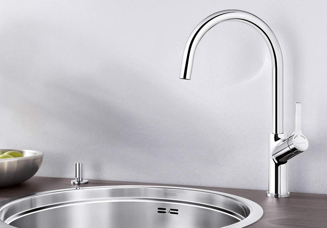 BLANCO CARENA chrom | Hochdruck | Rückflussverhinderer | Keramik Kartusche | Gesicherte Wasserqualit