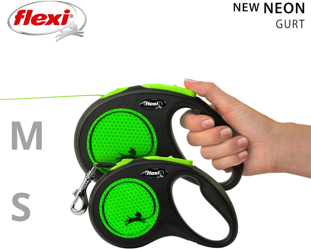 flexi Rollleine New Neon - Grün - S, 4000498032015, Multi multi small, multi small