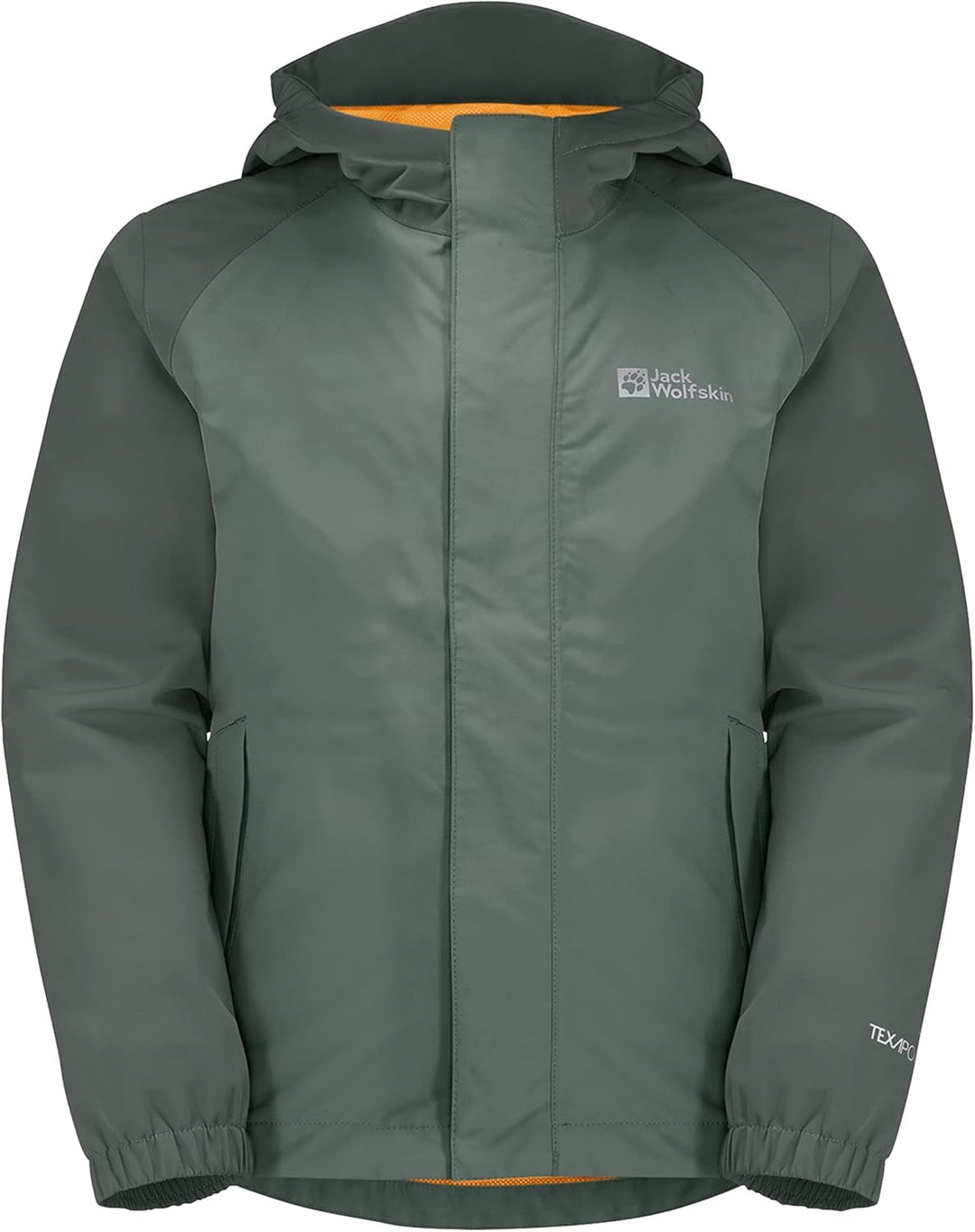 Jack Wolfskin Unisex Tucan Jacket K Regenjacke 116 hedge green, 116 hedge green