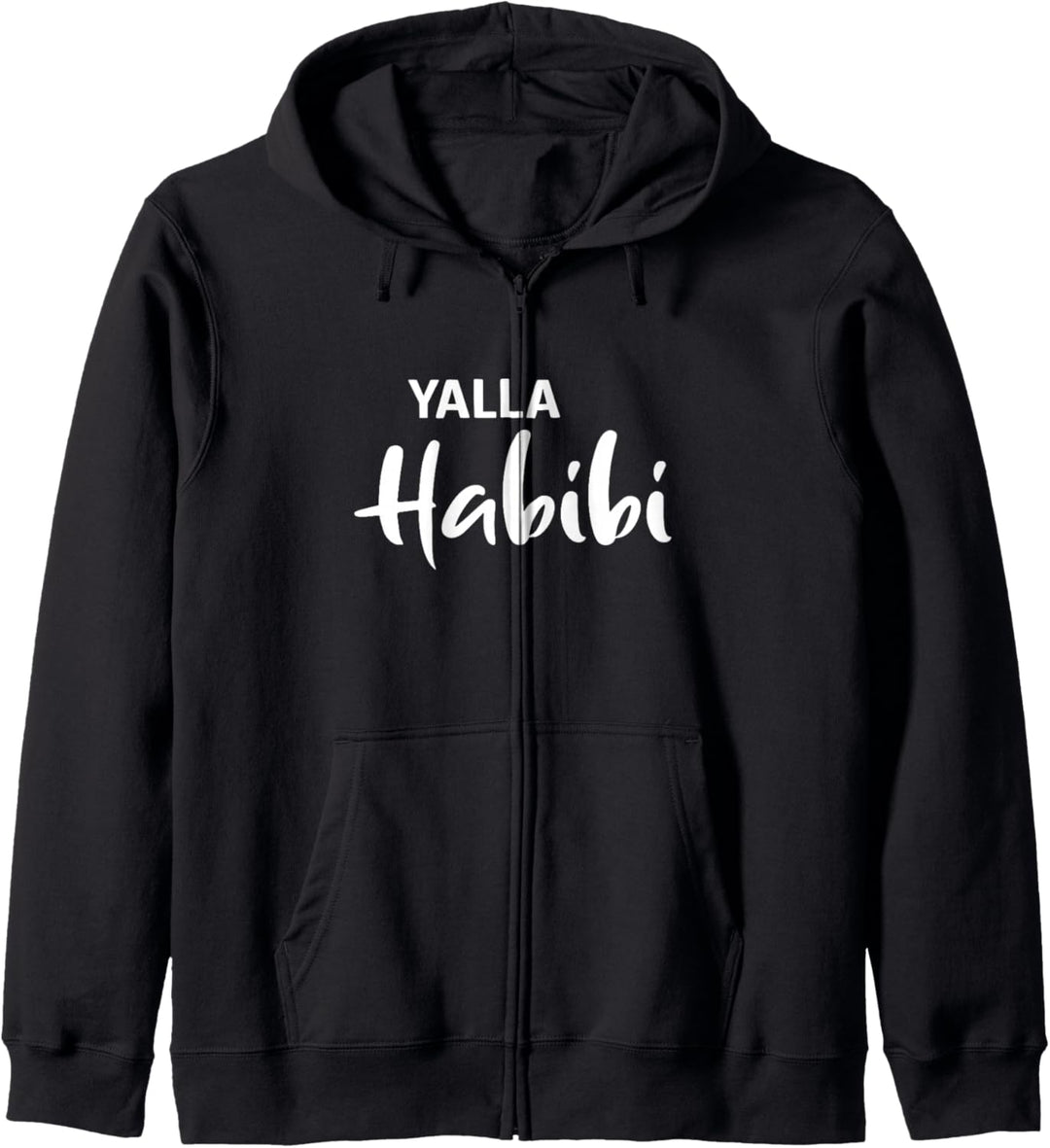 Yalla Habibi Arabisch für auf geht´s mein Freund Kapuzenjacke