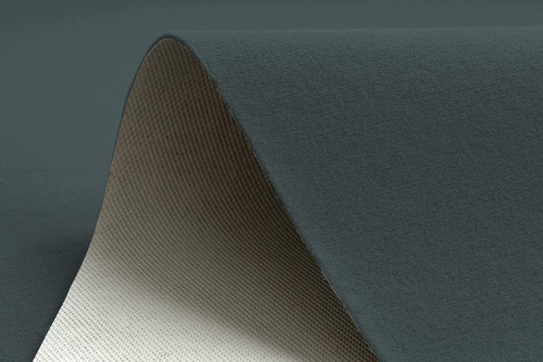 rugsx Teppich Antirutsch Rumba einfarbig Graphit 130x200 cm 130x200 cm Rumba Graphit, 130x200 cm Rum