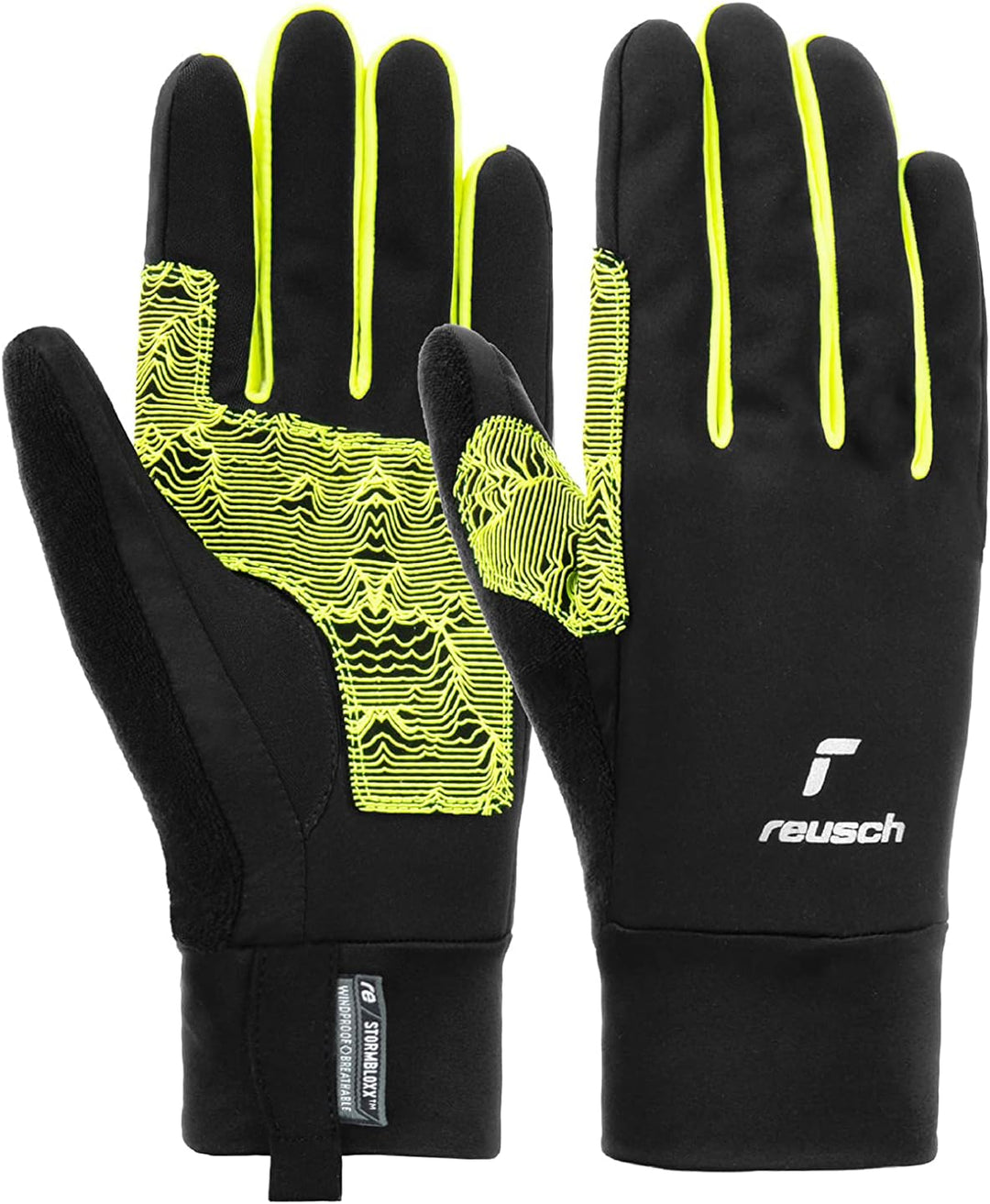 Reusch Unisex – Erwachsene Fingerhandschuhe Arien Stormbloxx Touch-tec Winddicht, Wasserabweisend He
