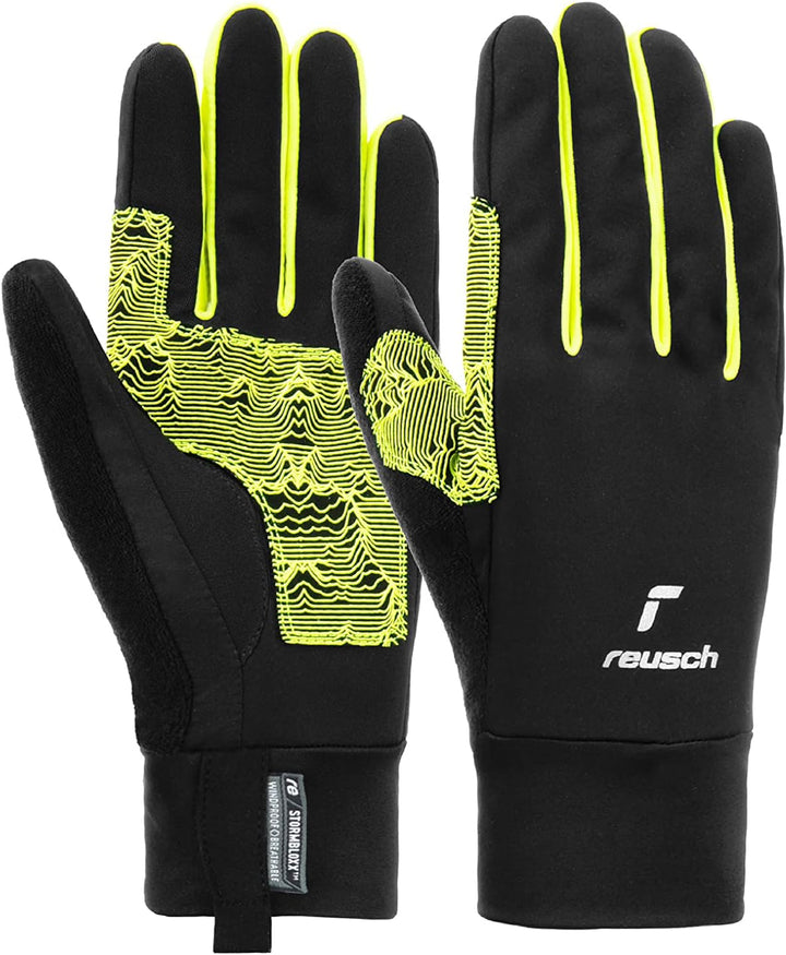 Reusch Unisex – Erwachsene Fingerhandschuhe Arien Stormbloxx Touch-tec Winddicht, Wasserabweisend He