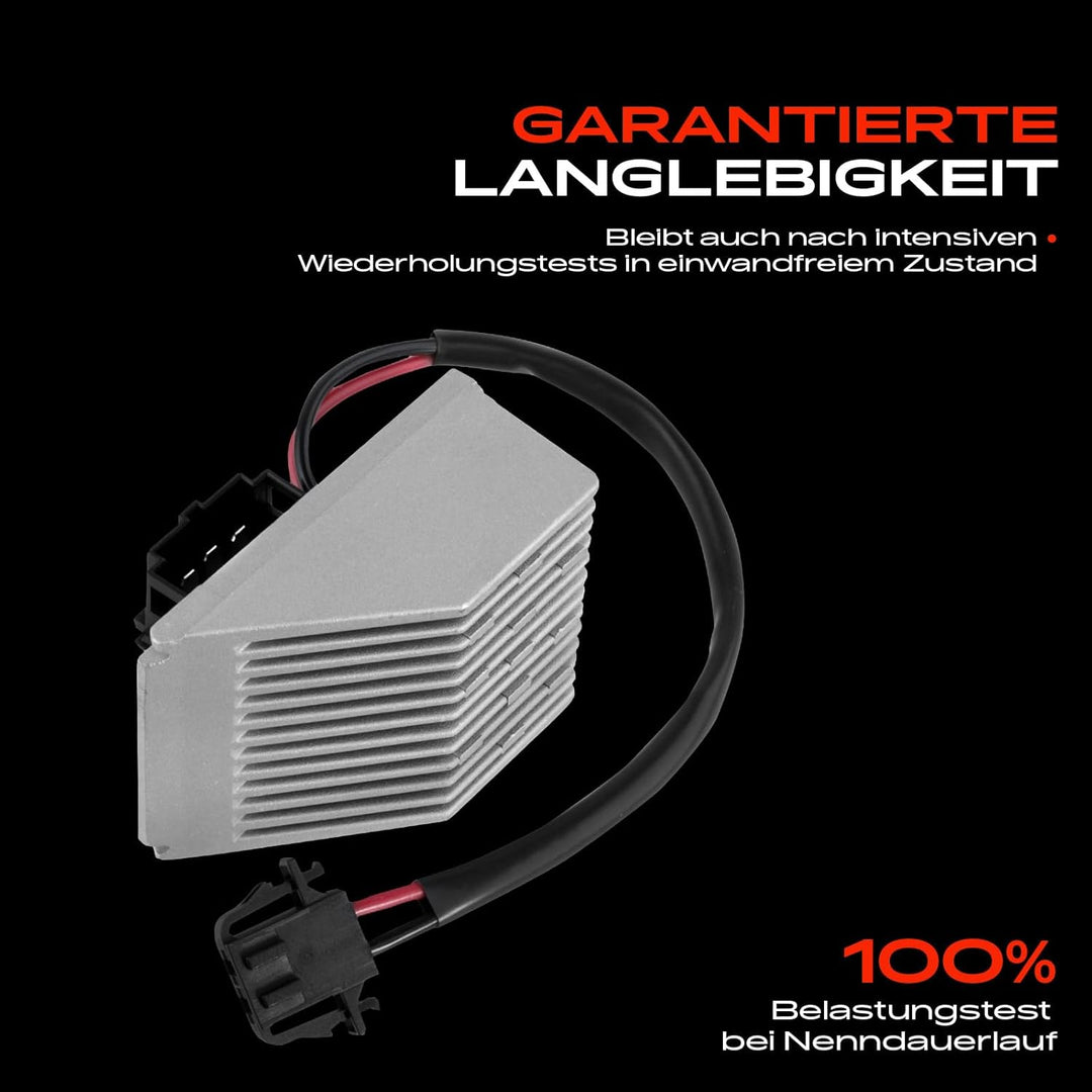 Frankberg Vorwiderstand Heizungsbläse Kompatibel mit A2 Cordoba Ibiza III Fabia II Roomster Polo 200