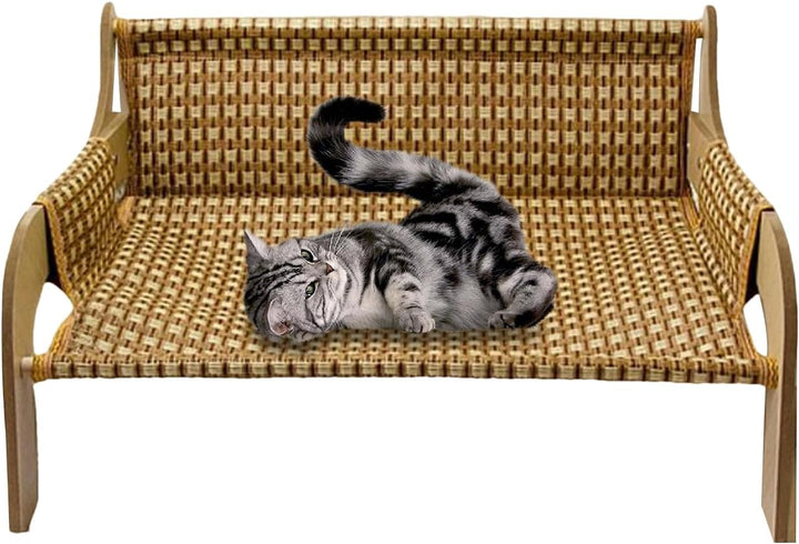 Generisch Katzen Couch,Hundebett Katzen Hängematte Couch - Atmungsaktiver Erhöhter Hundesofa Lounges