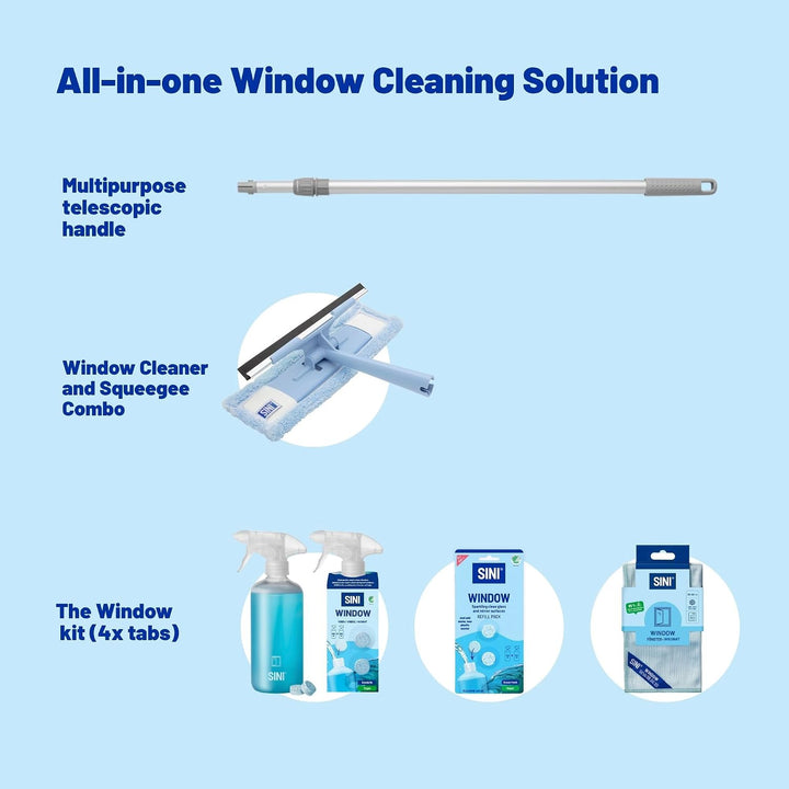 SINI Bundle Fenster, Reinigungsset Sini System - Fenster, Sini System - Fenster