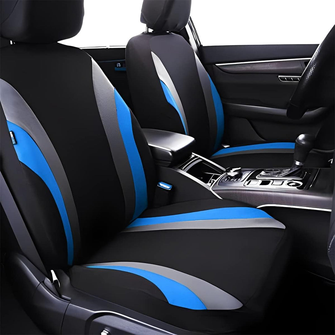 JNNJ 9 Stück Autositzbezüge Kompletter Satz, Auto-Schonbezug Für Highbacksitz, Universell Einsetzbar