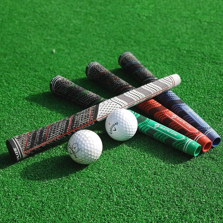 SAPLIZE Golf Grips Mittelgrosse 13 Griffe mit vollständigem Regripping-Kit Allwetter-Compound-Hybrid