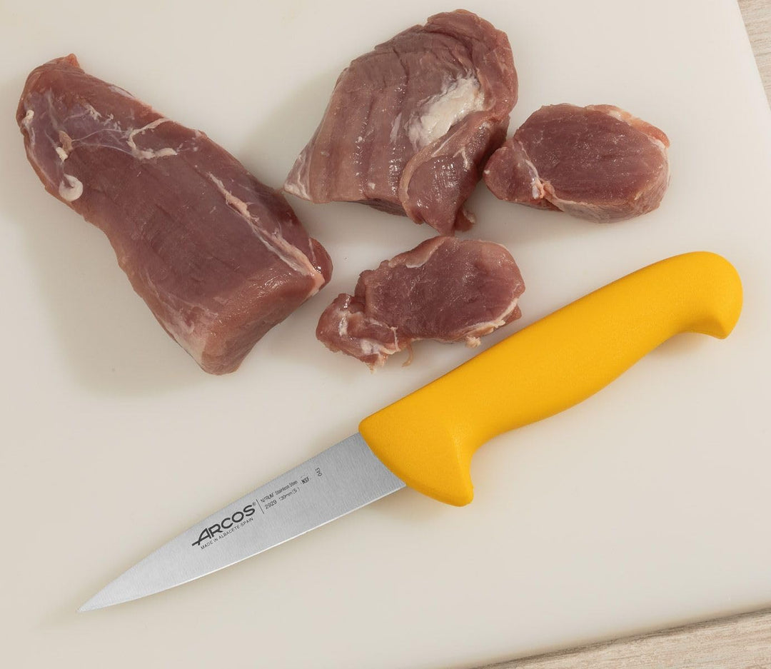 Arcos Fleischermesser aus Nitrum Edelstahl - Professionelles Küchenmesser zum Schneiden von Fleisch,
