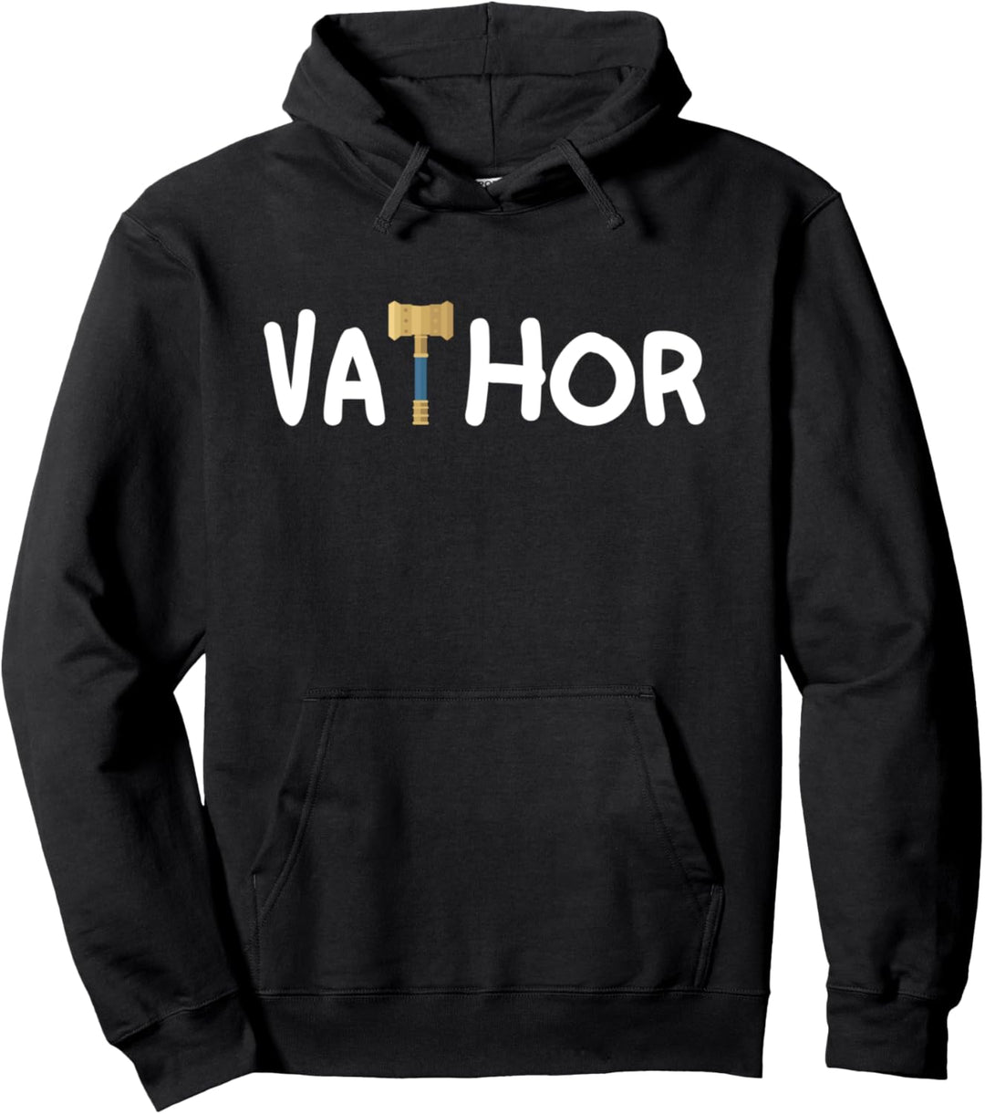 Vathor Bester Papa Va Thor Vater Spruch Vatertag Geschenk Pullover Hoodie