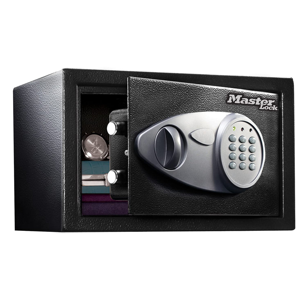 Master Lock Tresor mit Zahlenschloss, elektronische Kombination, 16 L, 22 x 35 x 27 cm Kombinationss