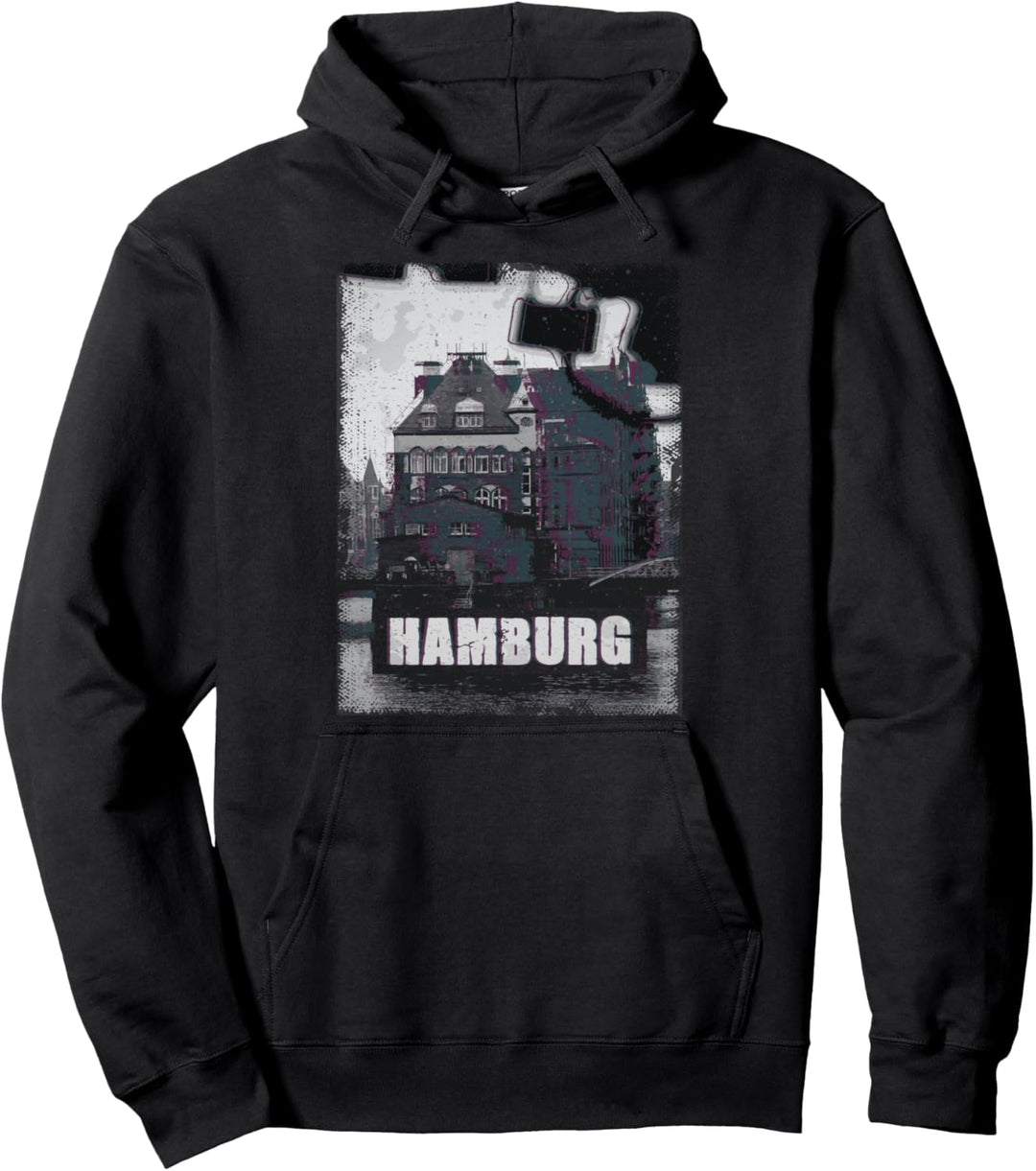 Hamburger Stadt Hamburg Moin aus Hamburger Streetwear Pullover Hoodie