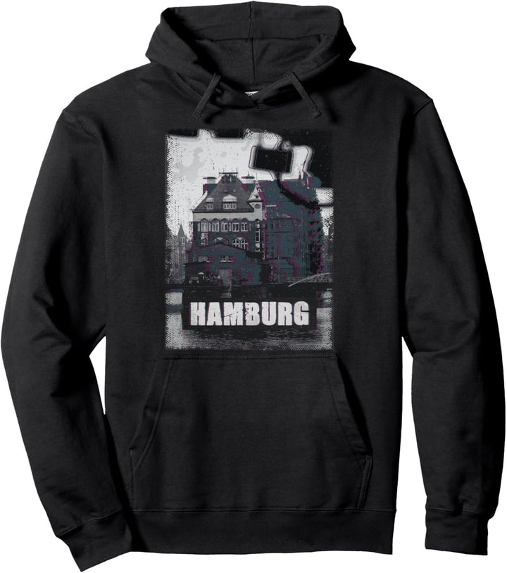 Hamburger Stadt Hamburg Moin aus Hamburger Streetwear Pullover Hoodie
