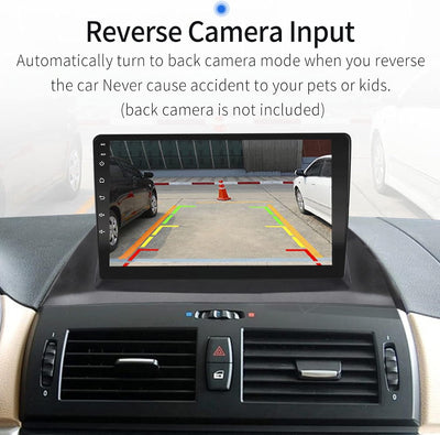 EZoneTronics Android 10.1 Autoradio Stereo für BMW X3 E83 2004-2010 9 Zoll Touchscreen High Definiti
