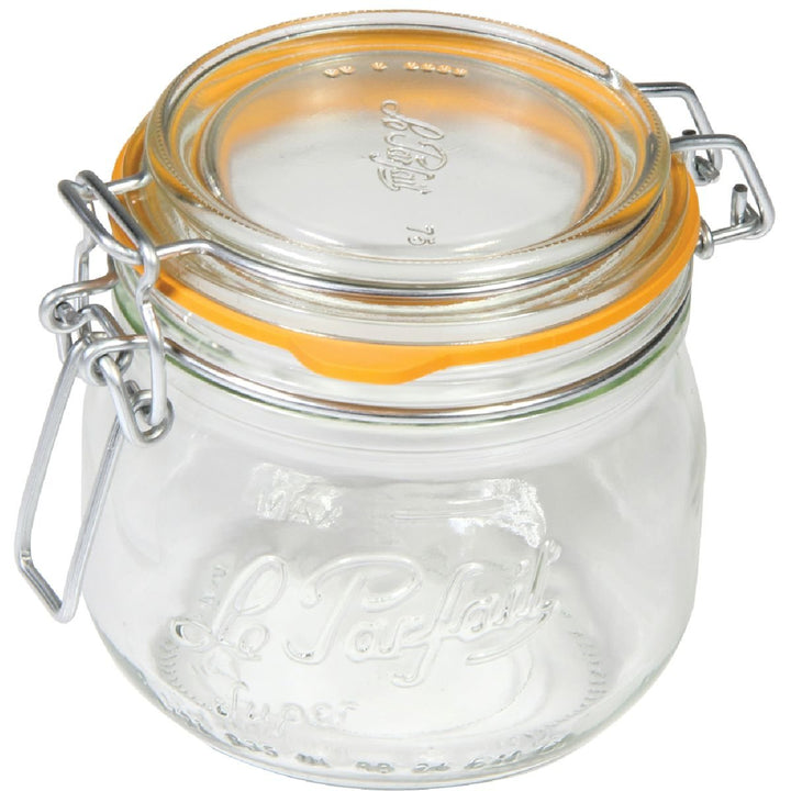 Le Parfait - Super Gläser - 0,5L ,6 Stück, 0,5L