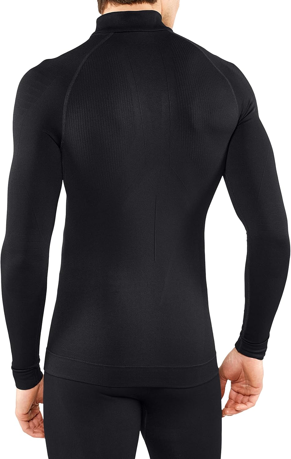 FALKE Herren Maximum Warm High Zip Neck Funktionsshirt Langarmshirt für kalte bis sehr kalte Tempera
