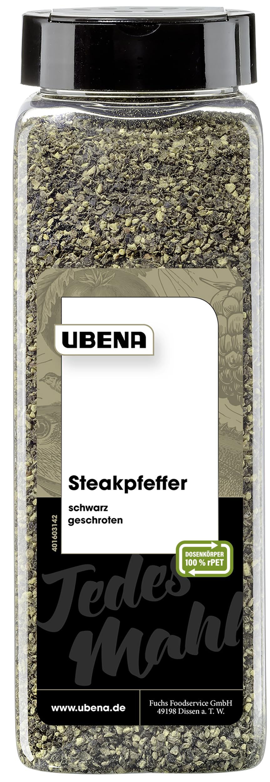 Ubena Steakpfeffer geschrotet 500 g