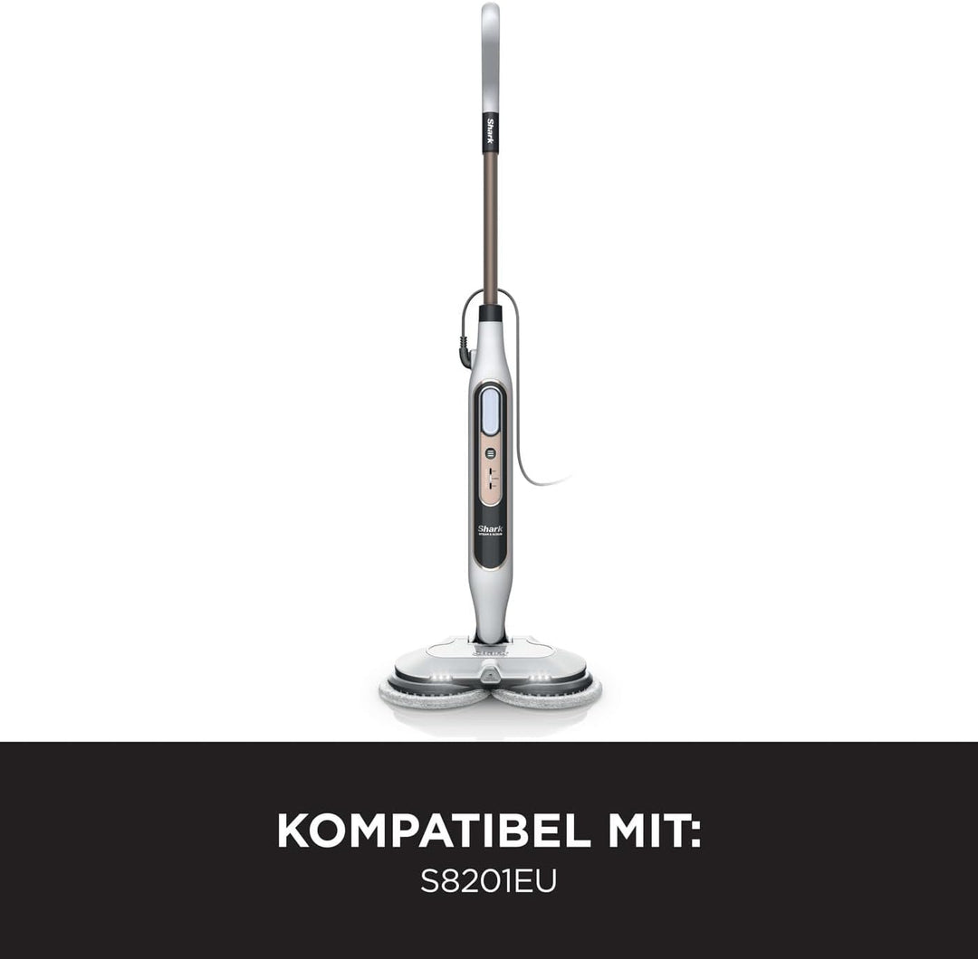 Shark Dampfreiniger, automatischer Dampfbesen mit Steam Blaster, 2 rotierende Power Pads, 3 Dampfstu