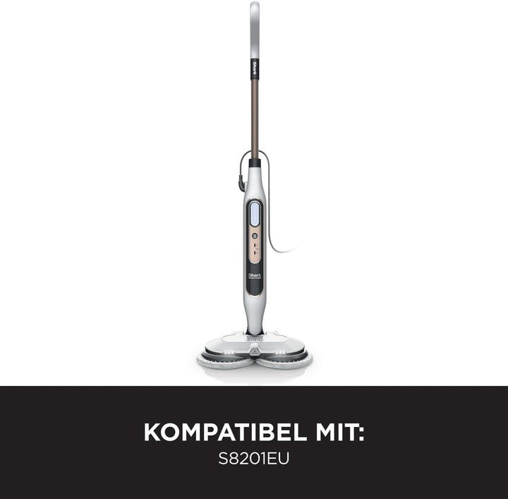 Shark Dampfreiniger, automatischer Dampfbesen mit Steam Blaster, 2 rotierende Power Pads, 3 Dampfstu