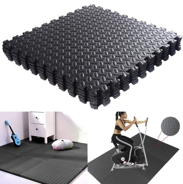 RHP 6 x Eva-Schaum-Matten Fliesen Gym Bodenmatte Garage Werkstatt Puzzle Matte Trainingsmatten Puzzl