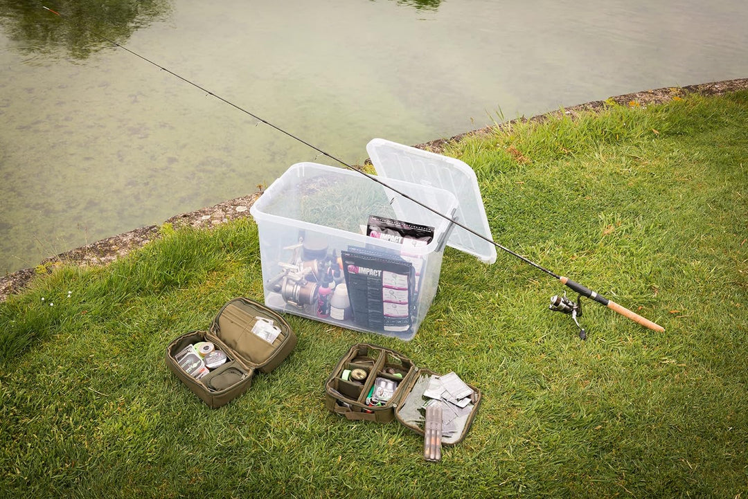 Allibert "praktischer Plus Aufbewahrungsbox mit Deckel, transparent/Silber, 65 Liter