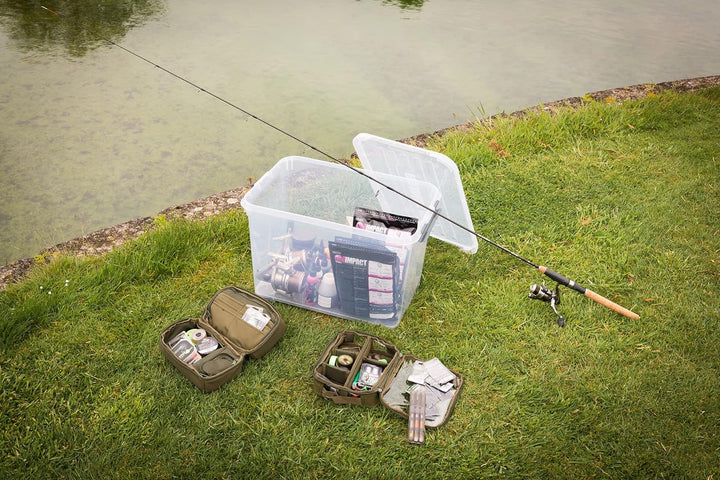 Allibert "praktischer Plus Aufbewahrungsbox mit Deckel, transparent/Silber, 65 Liter