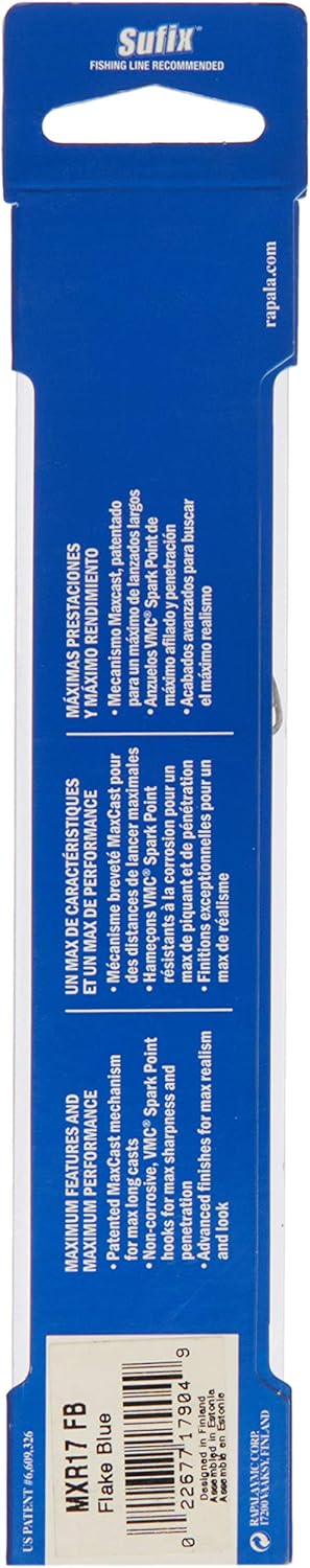 Rapala Lure Max Rap FB Flake Blau 23 gr, 23 gr