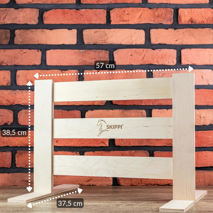 SKIPPI Hobby Horse Paddock für 3 Pferde, Hobby Horse Stall, Pferdestall, Box