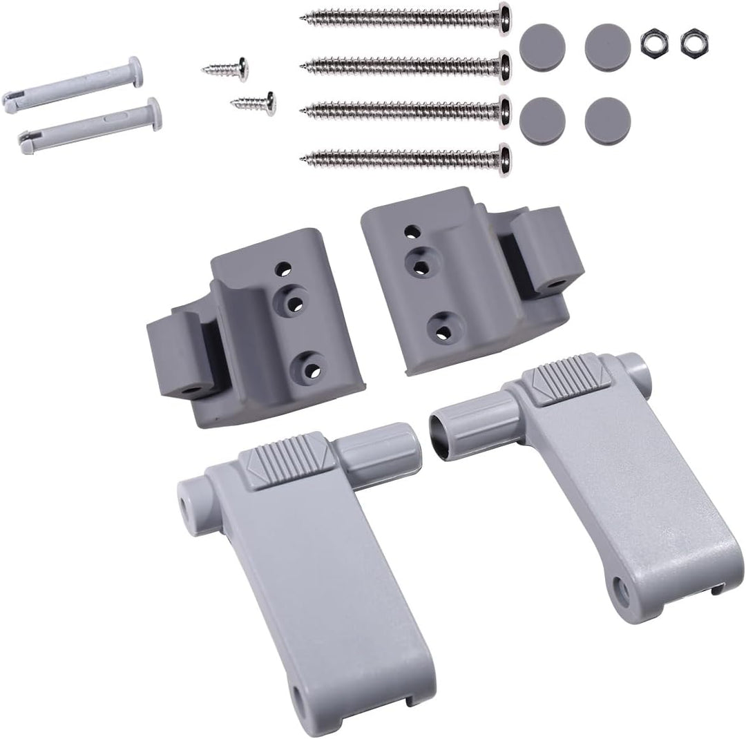 VHEUHZ Ersatzteil für Braas Atelier-Fenster Dachfenster Griffhebel-set und Konsolen-Set BA/DA 1992+