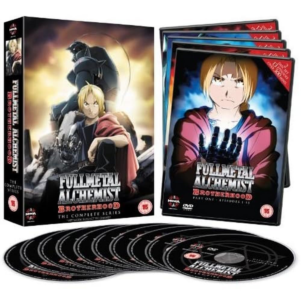 Fullmetal Alchemist: Brotherhood - Complete Series Collection (Episodes 1 - 64) [UK Import], DVD