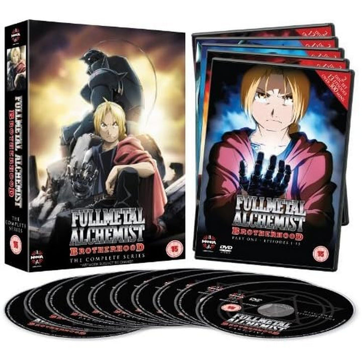 Fullmetal Alchemist: Brotherhood - Complete Series Collection (Episodes 1 - 64) [UK Import], DVD