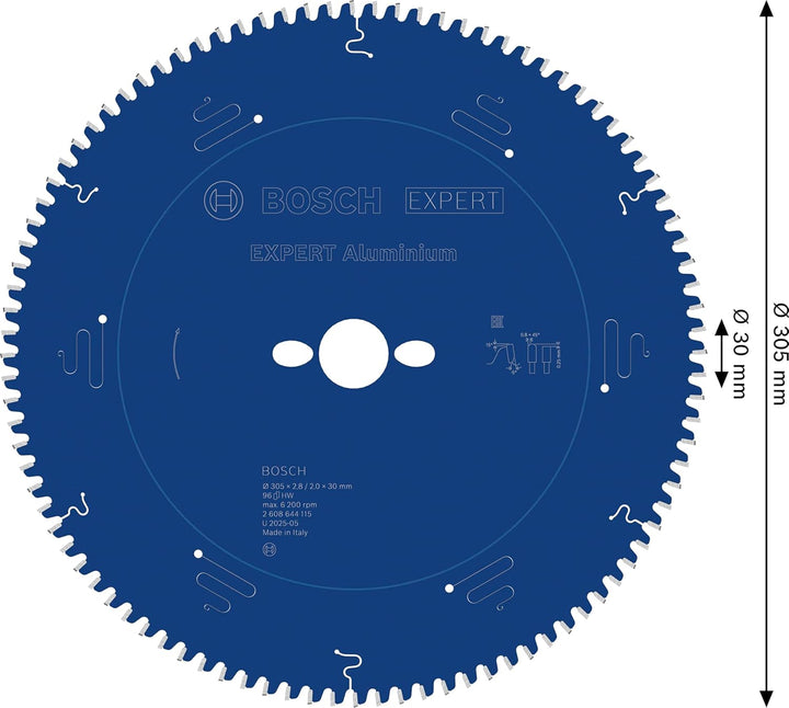 Bosch Accessories Bosch Professional 1x Kreissägeblatt Expert for Aluminium (für Aluminium, Sägeblat