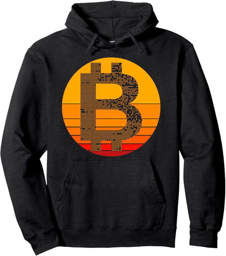Bitcoin BTC Blockchain Geld Krypto Coin Währung Börse Pullover Hoodie