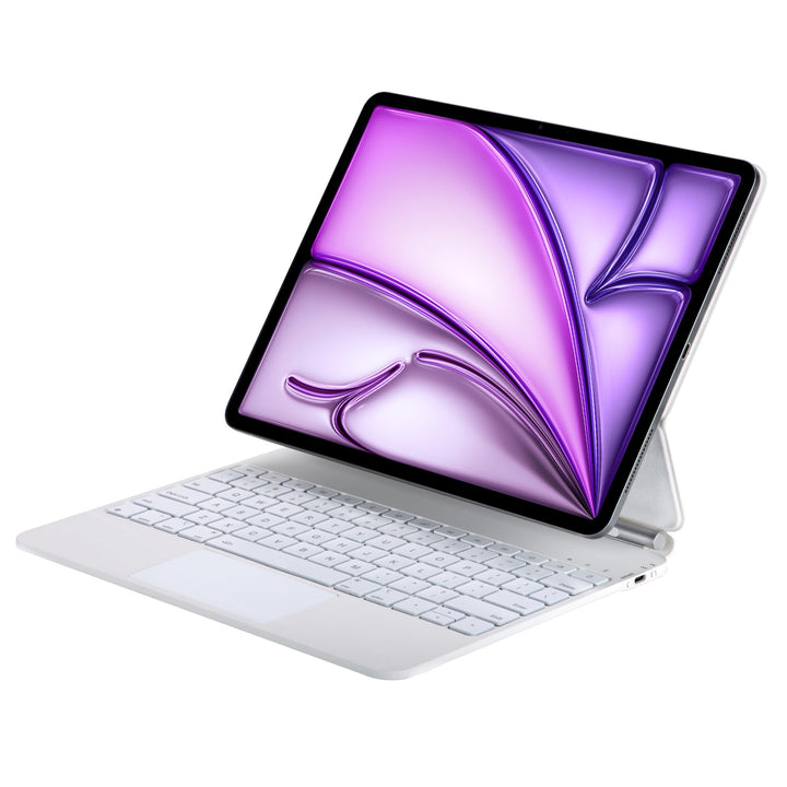 Deutsches QWERTZ-Layout Magic Keyboard Case für iPad Pro 12,9 Zoll (3., 4., 5., 6. Gen) & Air 13" (M