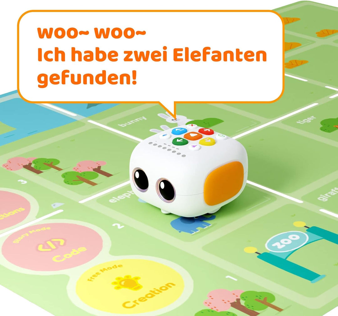 MatataStudio Talebot Pro Programmierbarer Roboter für Kinder 3-5 Interaktives Roboter Spielzeug für