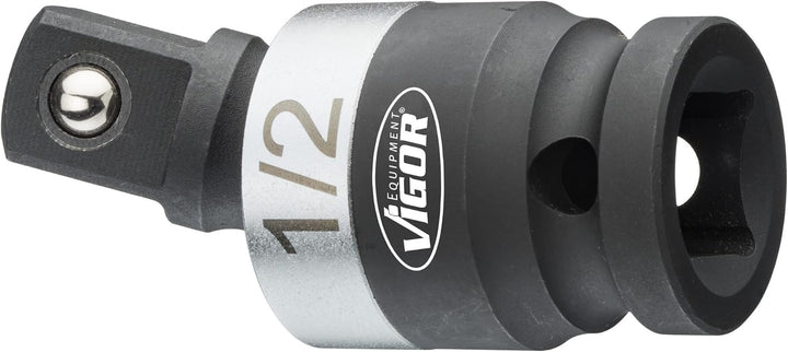 Vigor Kraft-Gelenk Satz (Vierkant 6,3 mm (1/4 Zoll), 10 mm (3/8 Zoll), 12,5 mm (1/2 Zoll), 25° Schwe