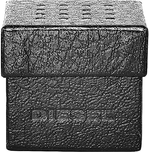 Diesel Ohrringe Für Männer Stahl, Länge: 14.15mm, Breite: 4.5mm, Höhe: 15.3mm Gold-Edelstahl-Ohrring