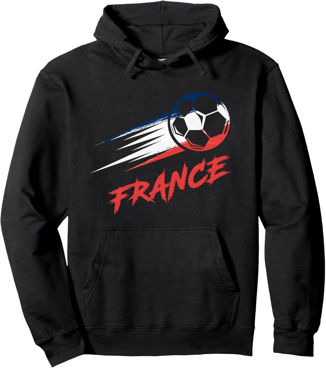 Fussball Spieler Frankreich Fussball Mannschaft Meisterschaft Pullover Hoodie